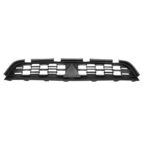 Front Upper & Lower Grill For 2014-2015 Hyundai Elantra - Black & Chrome