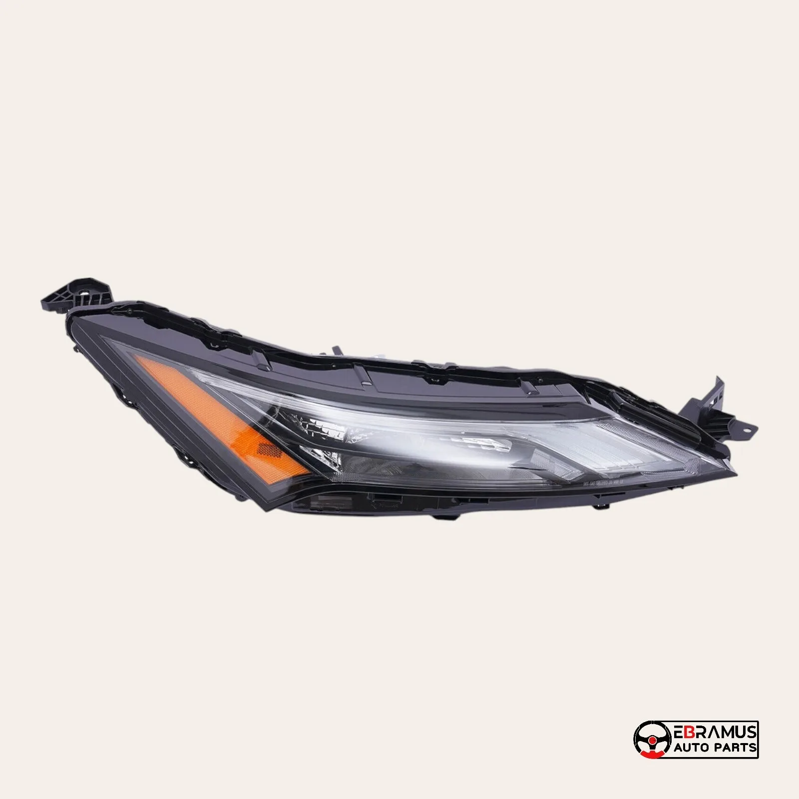 thumbnail image 2 of PENSUN Passenger Side LED Headlight – For 2021-2023 Nissan Rogue, Chrome Housing 2 of 6