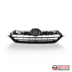 Upper Grille For Honda CR-V 2017-2021 Black W/ Chrome